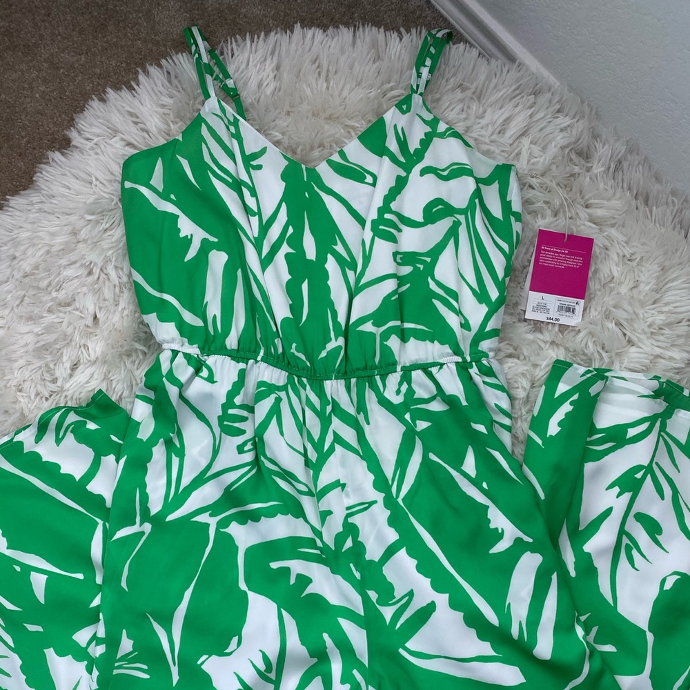 NWT Lilly for Target Green Jumpsuit - Size L